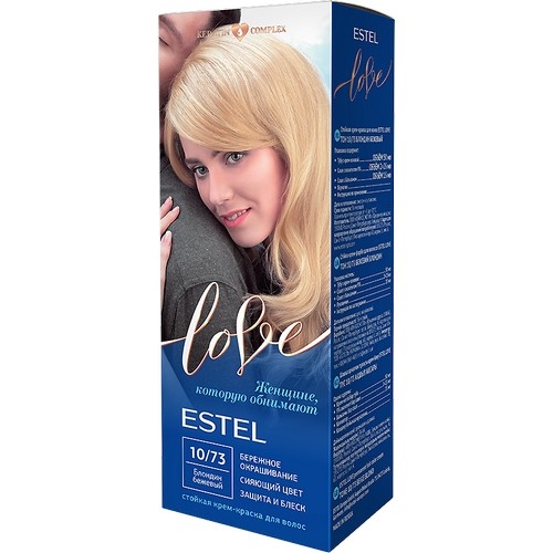 Estel Love Intense Крем-краска д/волос 10/73 Бежевый блондин