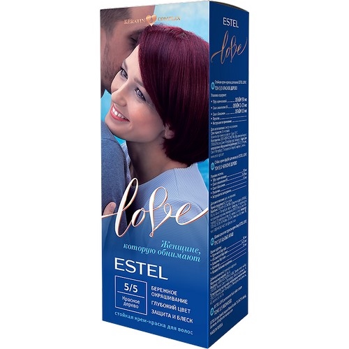 ESTEL  Краска для волос  стойкая Estel Love 5/5  Красное дерево