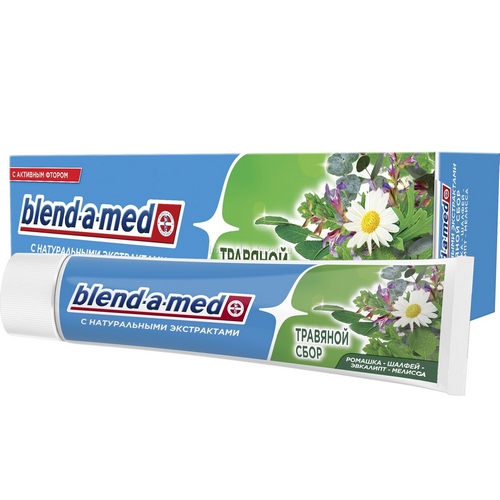 BLEND-A-MED антикариес травяной сбор зубная паста