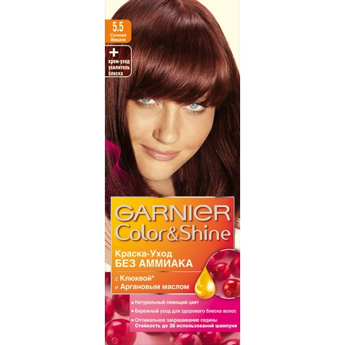 GARNIER color and shine краска уход для волос