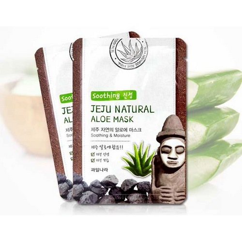 ВЛК Jeju Маска для лица увлажняющая Jeju Nature's Aloe Mask 20ml