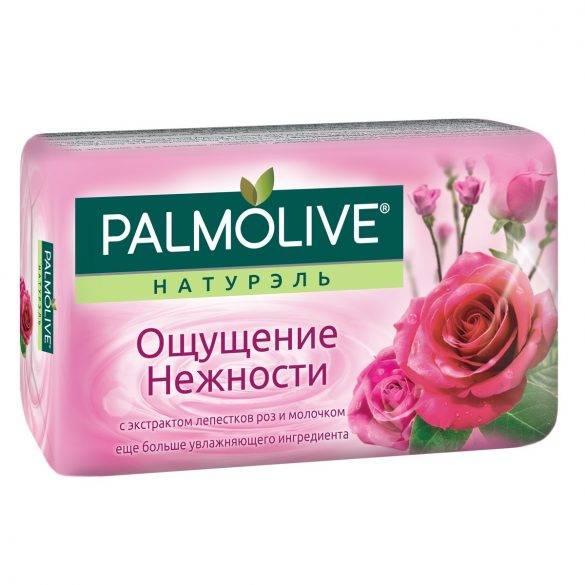 Palmolive Натурэль Мыло Ощущение нежности(Молоко,Роза) 90 гр