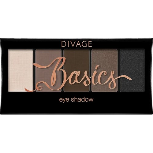 DIVAGE basics eye shadow  палетка теней для век