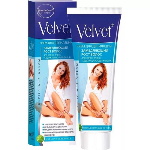 Velvet крем для депиляции замедляющий рост волос 100 мл