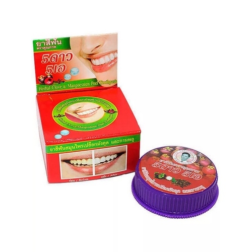 5 STARS COSMETIC с экстрактом мангостина травяная зубная паста 