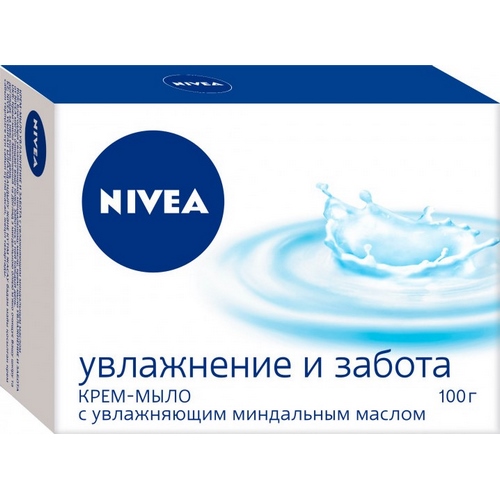NIVEA увлажнение и забота крем-мыло