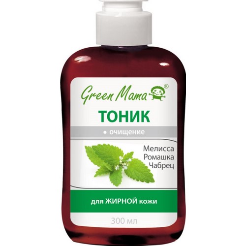 Green Mama Тоник для лица для жирной кожи 300 мл