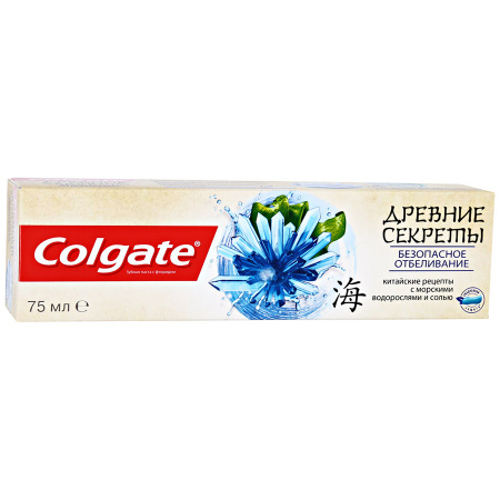 COLGATE древние секреты безопасное отбеливание (соль) зубная паста 