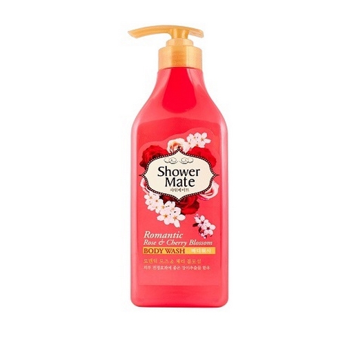 Shower Mate Гель для душа Роза и вишневый цвет 550г
