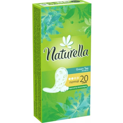 NATURELLA ЖенГигПрокл на каждый день Green Tea Magic Normal (с ароматом зеленого чая) Single 20шт