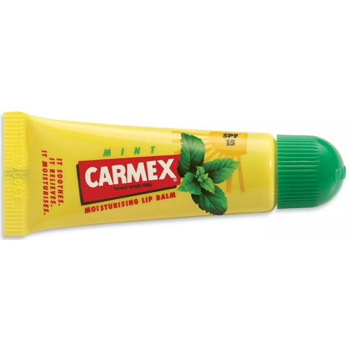 CARMEX \ Бальзам для губ Carmex с ароматом мяты SPF15, туба в блистере