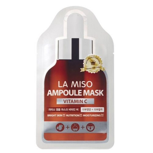 LA MISO Ampoule mask vitamin C Ампульная маска с витаминос С
