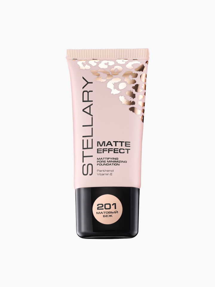 Stellary Матирующий тональный крем Matte effect foundation
