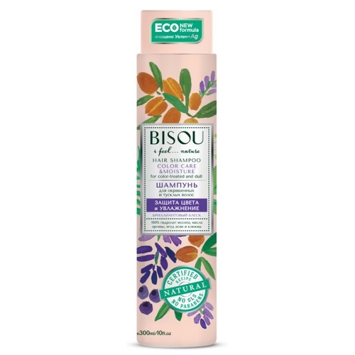 BISOU Шампунь для окрашенных и тусклых волос,300 ml