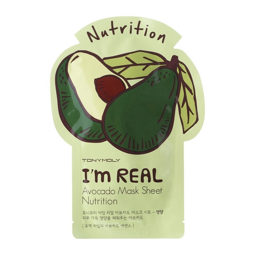 Tony Moly I'm Avocado Mask Sheet Маска с экстрактом авокадо 21 мл