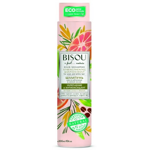 BISOU Шампунь для ослабленных и ломких волос, 300 ml