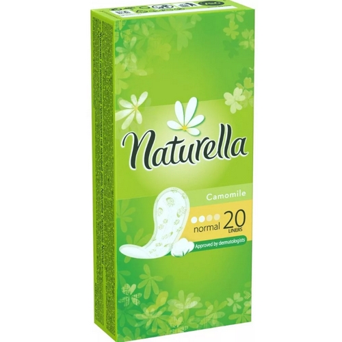 NATURELLA Женские гигиенические прокладки на каждый день Camomile Normal Single 20шт