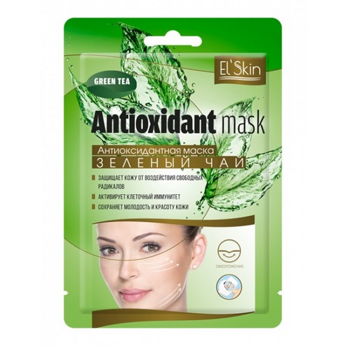 Антиоксидантная маска  «ЗЕЛЕНЫЙ ЧАЙ»