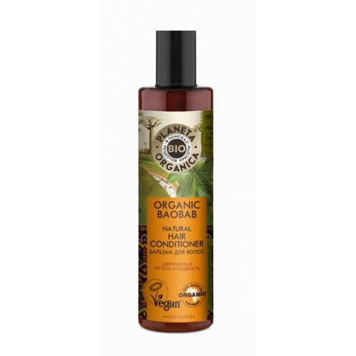 Planeta Organica Organic baobab Бальзам для волос натуральный, 280 мл.