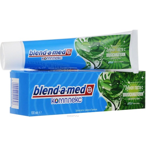 BLEND-A-MED комплекс7 + травы зубная паста