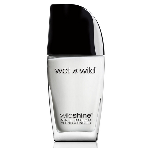 WET&WILD wild shine nail color лак для ногтей e453b french white creme