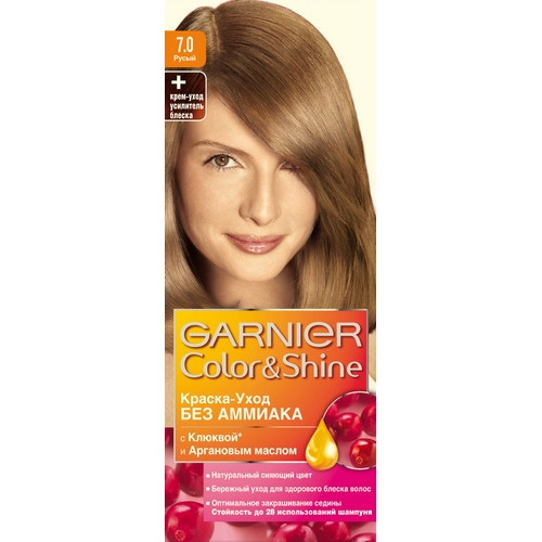 GARNIER color and shine краска уход для волос
