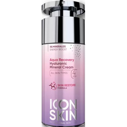 Icon Skin Увлажняющий минеральный крем с гиалуроновой кислотой Aqua Recovery, 30 мл