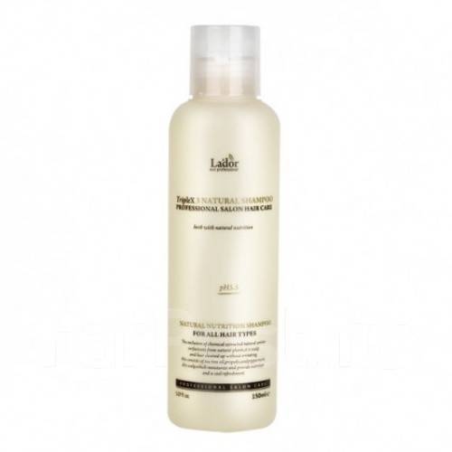 Lador Triplex Natural Shampoo органический шампунь для волос 150 мл