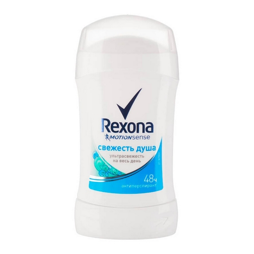 REXONA Дезодорант стик Shower Clean Свежесть душа жен.40мл.