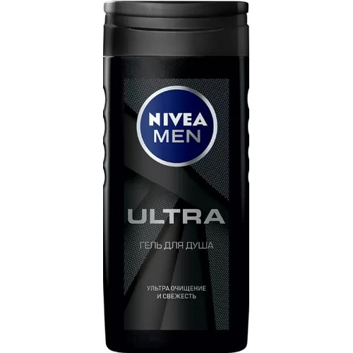 Nivea Men Гель для душа Ultra Очищение и свежесть, 250 мл