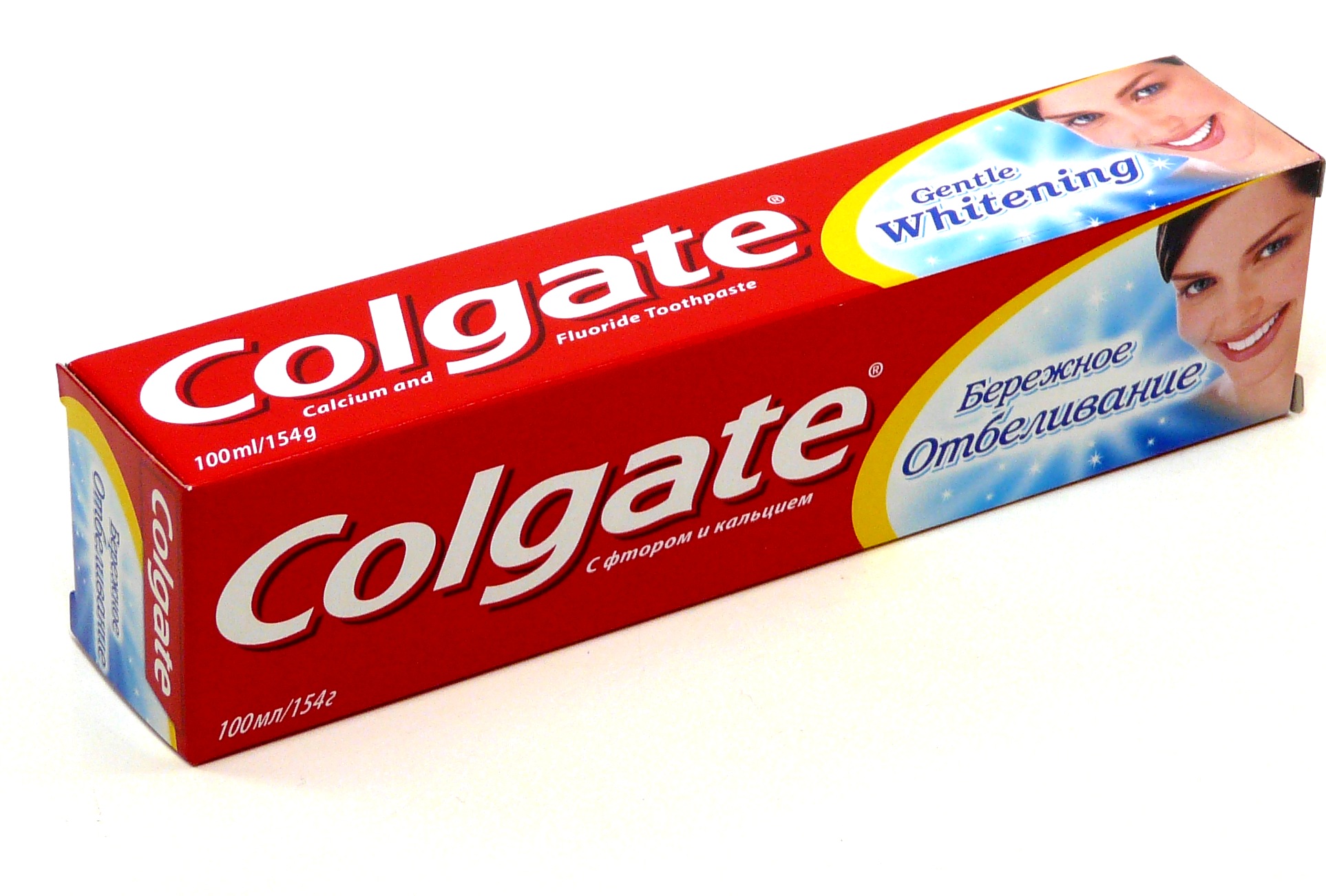 COLGATE бережное отбеливание зубная паста