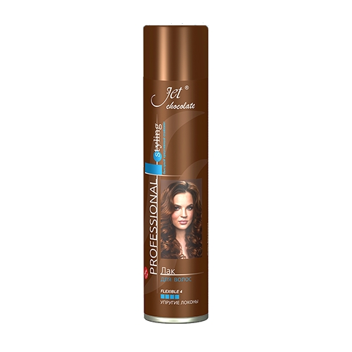 Лак Джет (Jet chocolate) Flexible maxi 300мл 134716