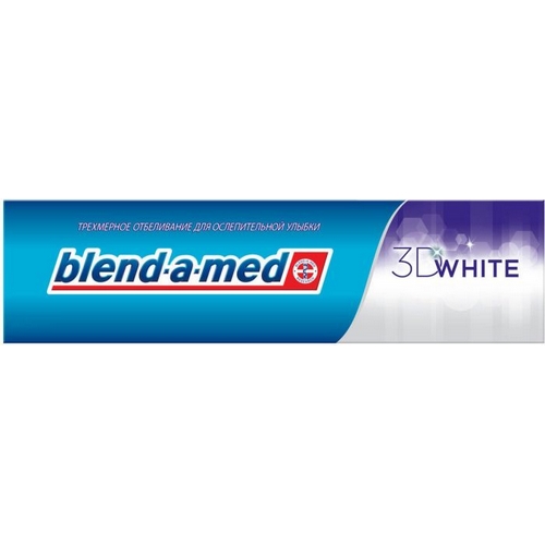 BLEND-A-MED 3d white зубная паста