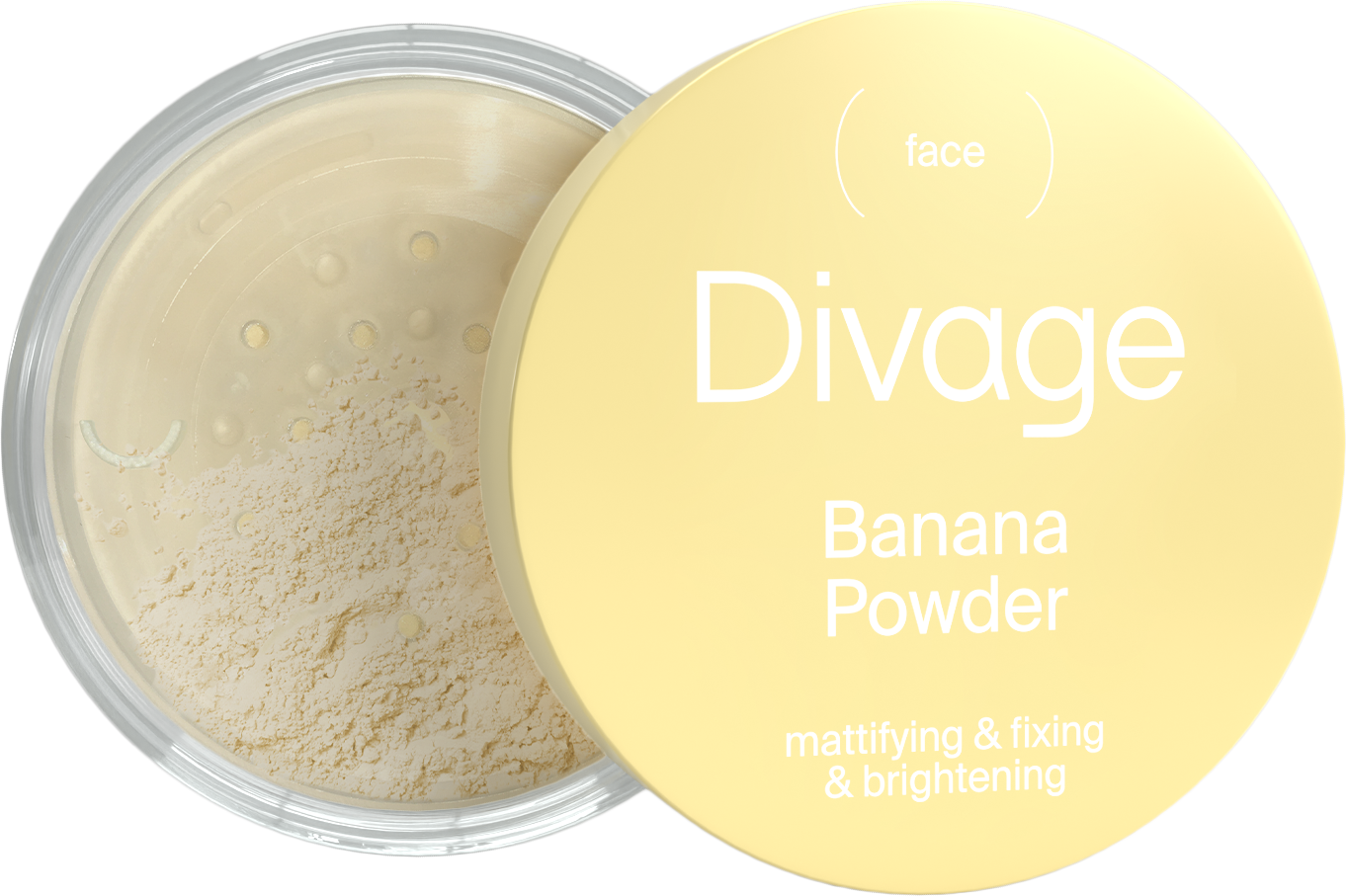 DIVAGE Пудра рассыпчатая Beauty Killer Banana Powder, Тон 01
