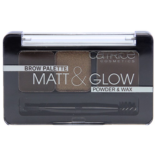 CATRICE brow palette matt & glow тени для бровей