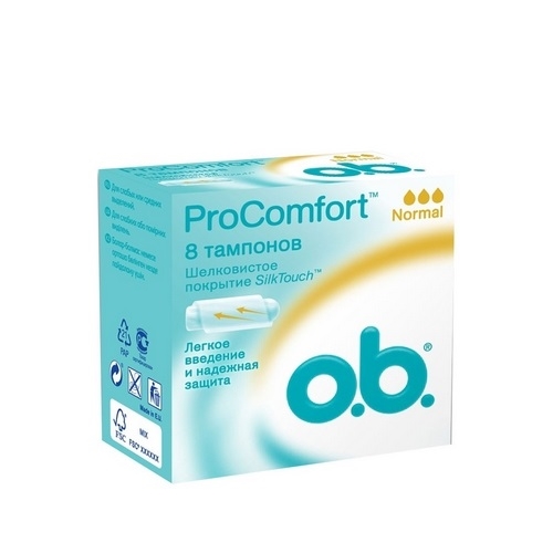 O.B. procomfort normal тампоны