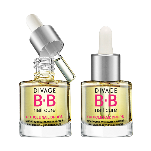 DIVAGE bb nail cure cuticle drops питающее и увлажняющее масло для кутикулы и ногтей