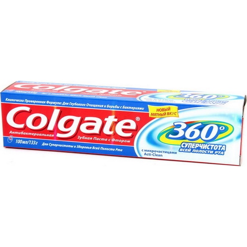 COLGATE 360 суперчистота полости рта зубная паста