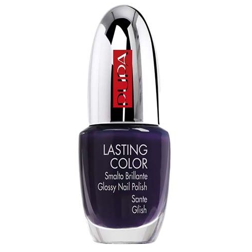 PUPA LASTING COLOR  403 матовый темно - фиолетовый лак для ногтей