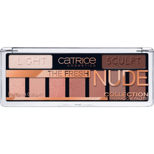CATRICE the fresh nude collection eyeshadow palette 010 тени для век