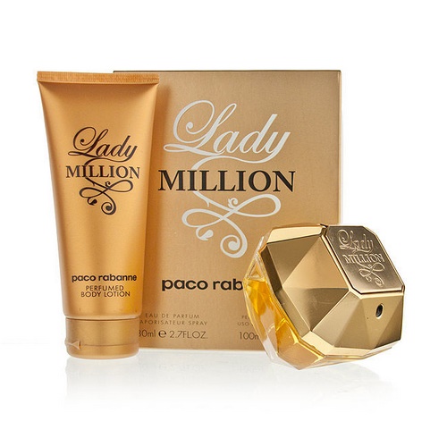 Paco Rabanne Lady Million Набор парфюмерная вода 50 мл + лосьон для тела 100 мл