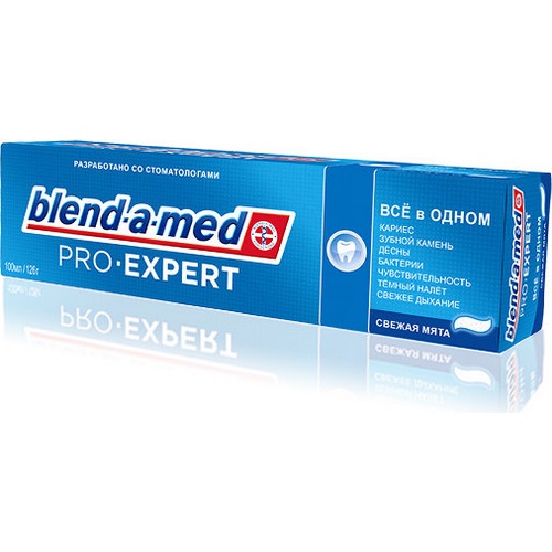 BLEND-A-MED proexpert все в одном свежая мята зубная паста