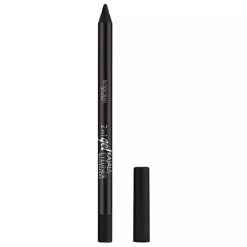 DEBORAH MILANO Карандаш для век гелевый 2 IN 1 GEL KAJAL & EYELINER PENCIL