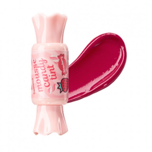 СМ LIP Тинт-мусс для губ Конфетка 02 Saemmul Mousse Candy Tint 02 Strawberry Mousse 8г