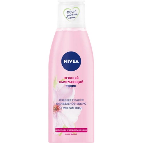 Нежный смягчающий тоник Nivea для сухой и чувствительной кожи