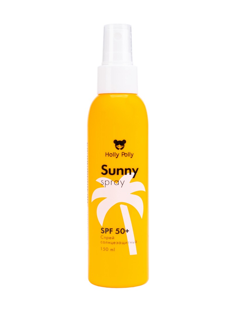 Holly Polly Спрей солнцезащитный для лица и тела Sunny SPF 50+