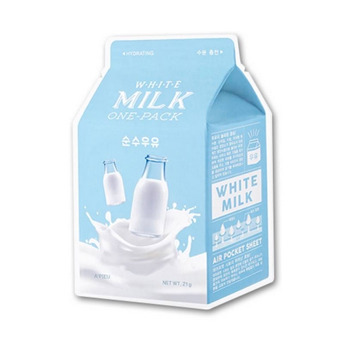 АП Маска для лица тканевая  A'PIEU White Milk One-Pack 21гр