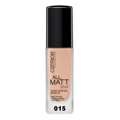 CATRICE тональная основа All Matt Plus Shine Control Make Up - 015 Vanilla Beige ванильно-бежевый