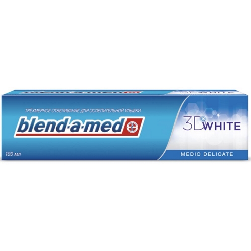 BLEND-A-MED 3d white медик зубная паста