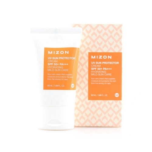 Mizon Солнцезащитный крем uv sun protector cream sfp50+ pa+++ (50ml)				